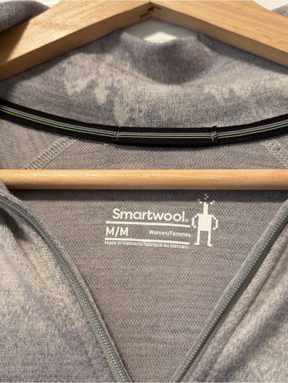 Smartwool Quarter Zip Base Layer - Picture 3 of 5